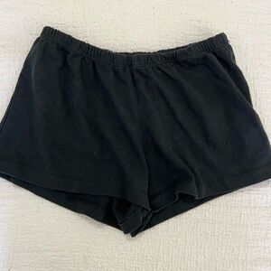 Brandy Melville black shorts one size